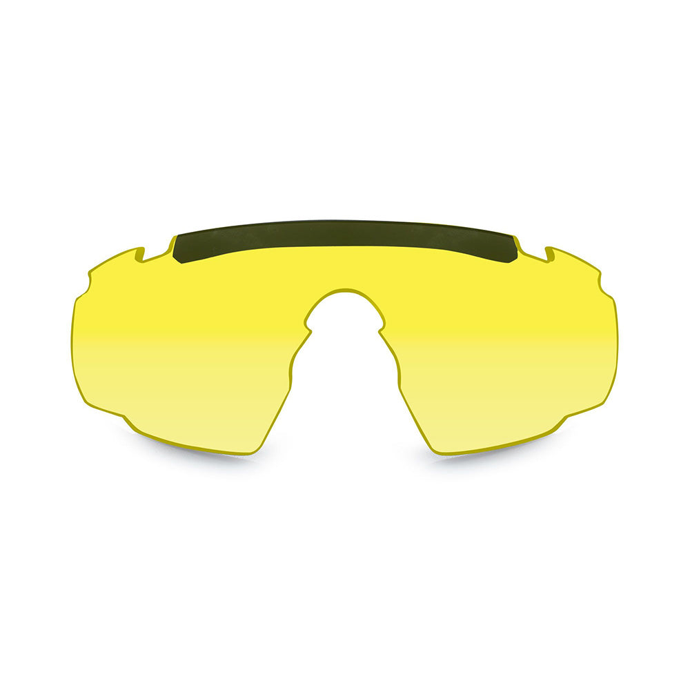 Écran jaune-1 pour lunettes de protection balistique Saber Advanced