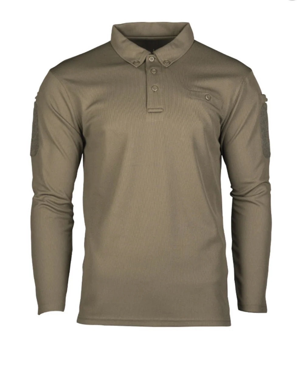 POLO TACTIQUE QUICK DRY MANCHES LONGUES VA