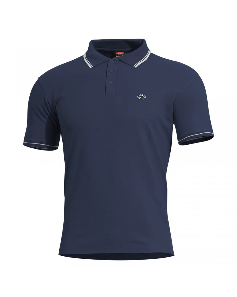 Polo Pentagon Aniketos Stripes – Style et Confort