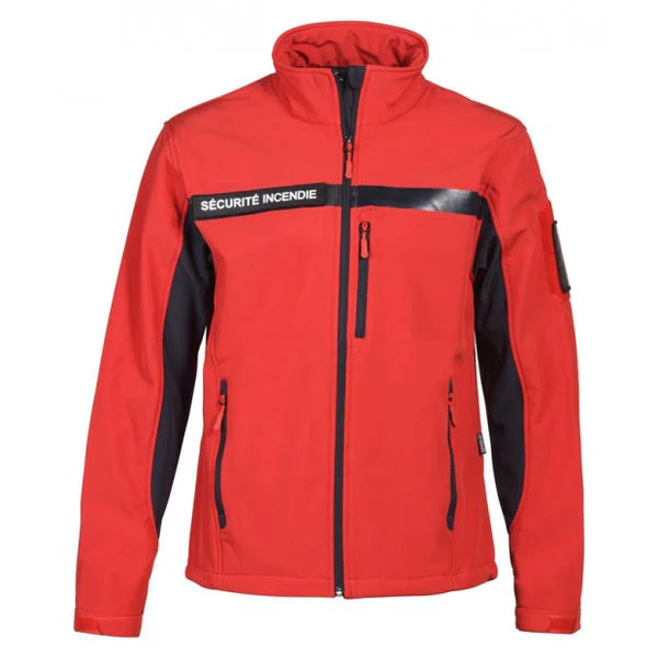 Blouson softshell sécurité incendie