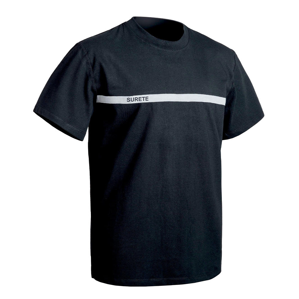 T-SHIRT SÉCU-ONE SÛRETÉ NOIR - 2XL