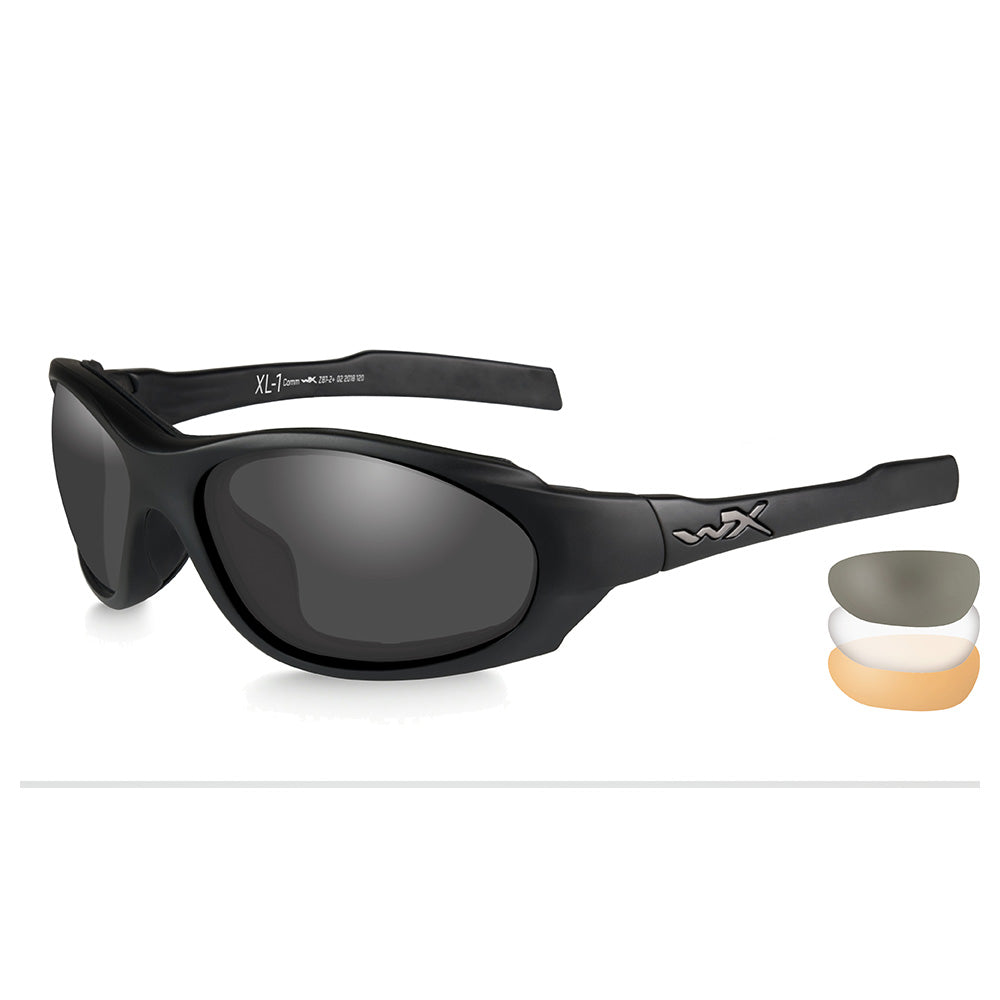Lunettes de protection balistique XL-1 Advanced verres fumé/incolore/orange-1