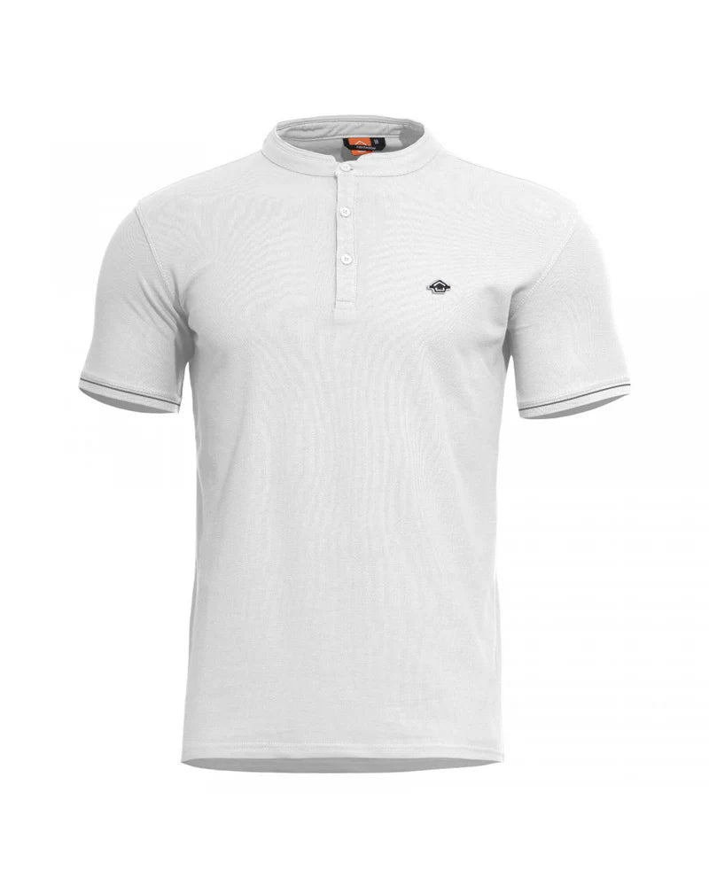 T-shirt Pentagon Levantes Henley Stripes – Confort et Style Décontracté