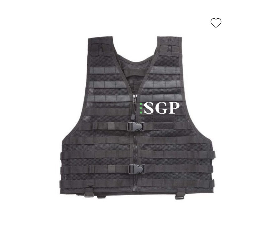 gilet tactique fabrication spécial avec holster intégré cordura